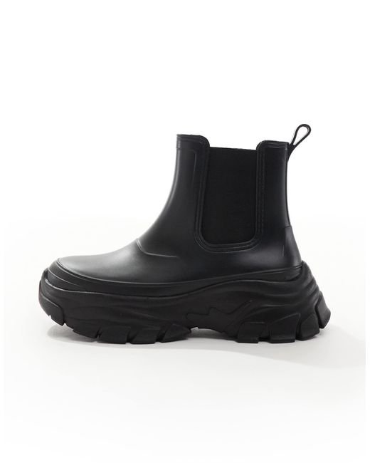 Bottines chelsea en caoutchouc avec semelle chunky ASOS pour homme en coloris Blue