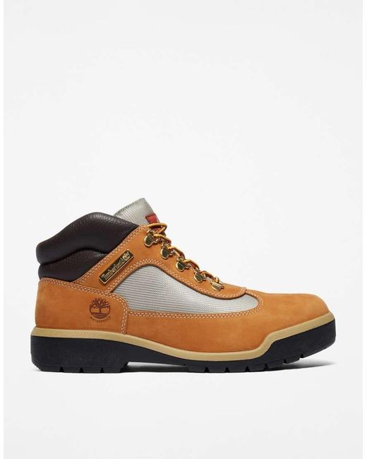 Botas Impermeables De Caña Baja Con Cordones Field Boot De -Marrón Timberland de hombre de color Brown
