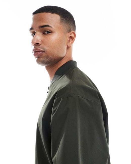 Jack & Jones Gray Bomber Jacket for men