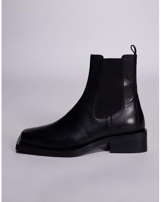ASOS Black Chelsea Boots for men