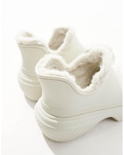 CROCSTM White Stomp Shorty Boot