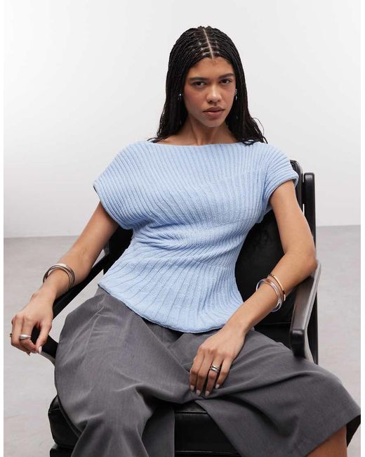 Top di ASOS in Blue