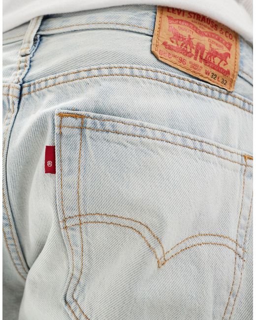 Levi's – 555 '96 – jeans mit geradem schnitt in White für Herren