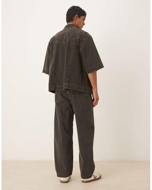 ASOS Natural Loose Jeans for men