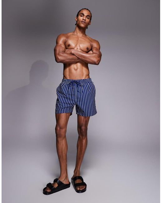 South Beach Blue Swim Shorts for men