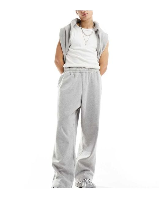 Collusion Gray Relaxed Skate joggers for men