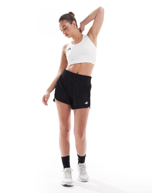 Adidas Originals White Adidas Running Adizero Tank