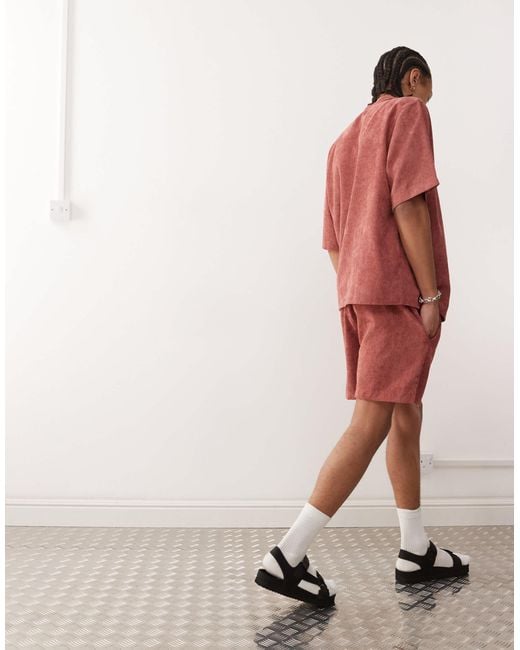Reclaimed (vintage) Red Cord Short