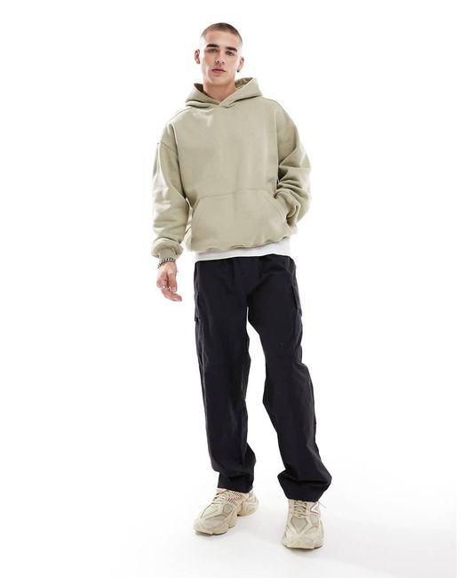 Cotton On Gray Chuck On Hoodie for men