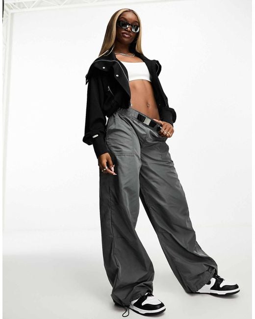 nike cropped track jacket