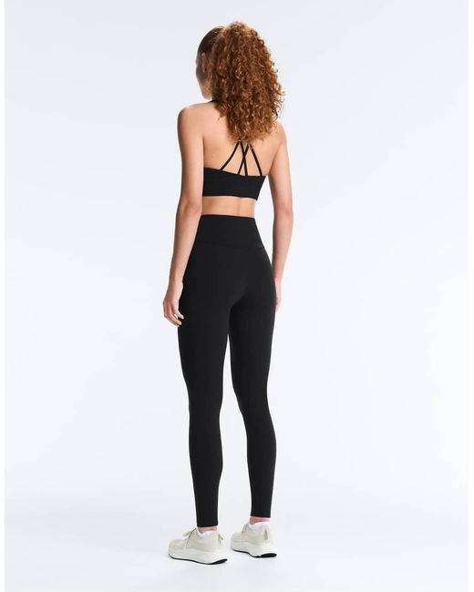Oysho Blue Tall Super High Rise Comfortlux 70 Cm Ankle-Length Leggings