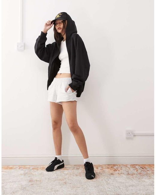 Collusion Multicolor Trackie Micro Shorts