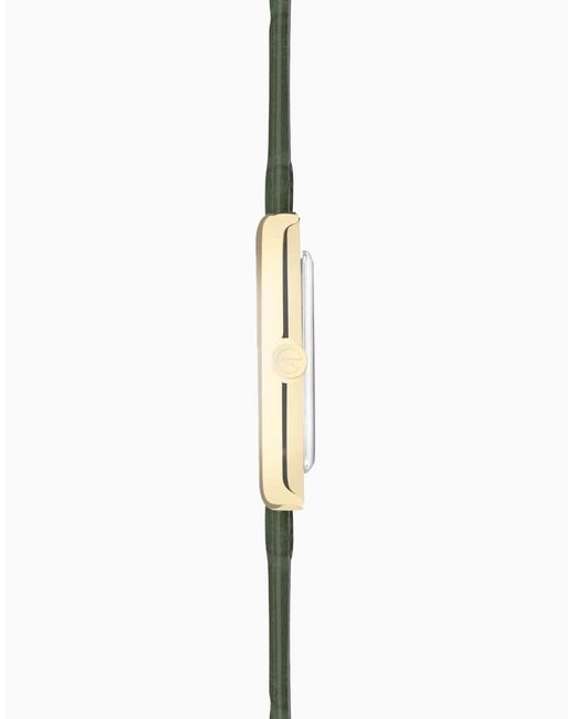 Accurist Green Ladies Rectangle Watch
