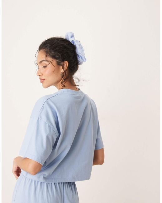 ASOS Blue Mix & Match Boxy Pyjama Tee