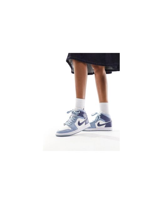 Nike Black Air 1 mid – sneaker