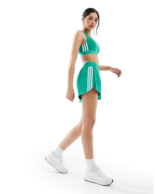 Adidas Originals Blue Adidas Training Hyperglam Shorts