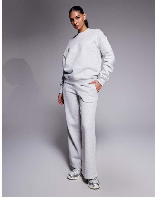 4505 Gray Icon Rest Day Heavyweight 440gsm Cotton Oversized Drop Shoulder Sweatshirt