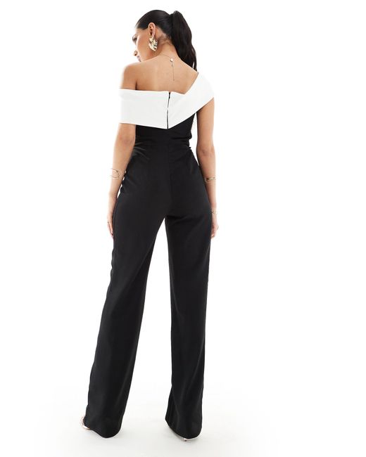 Vesper Multicolor Bandeau Contrast Jumpsuit