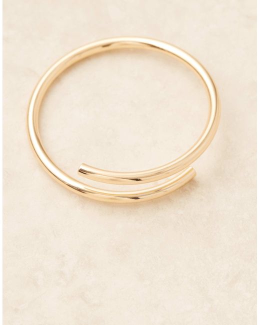 ASOS Natural Arm Cuff With Wraparound Design