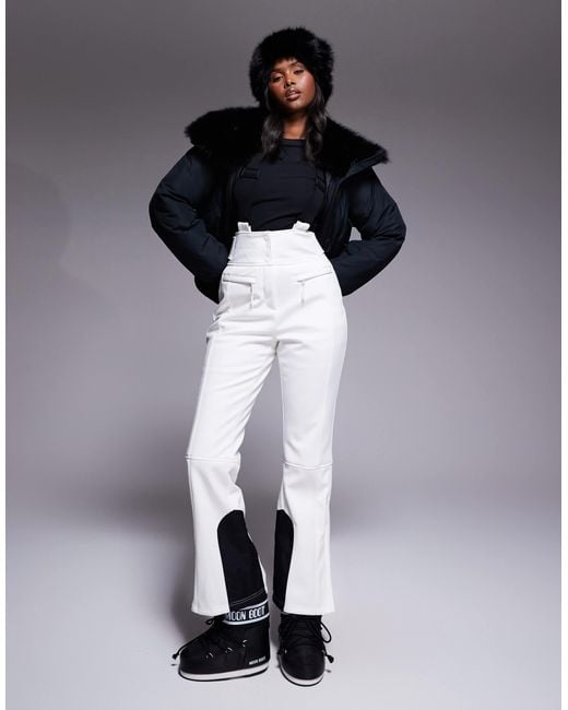 ASOS 4505 Ski & Snow Gray Asos 4505 – ski – wasserabweisende, ausgestellte softshell-skihose