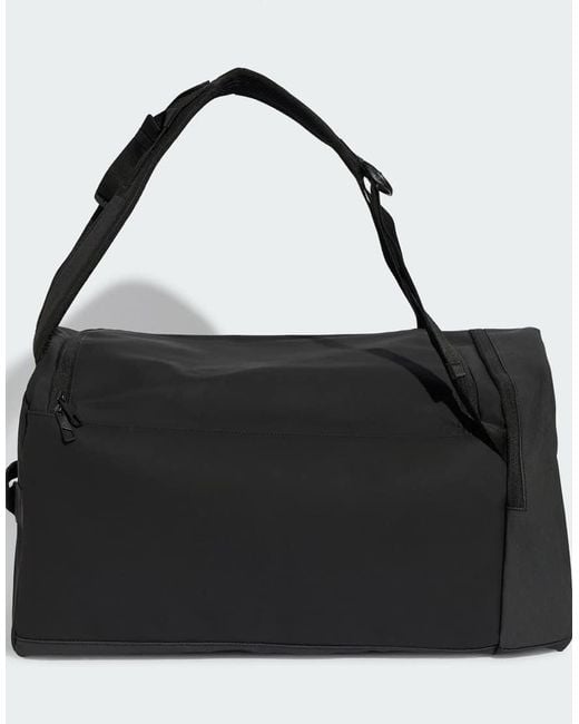 Adidas Originals Black Hybrid Duffel Bag