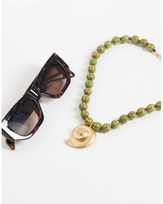 Collier Mango en coloris Metallic