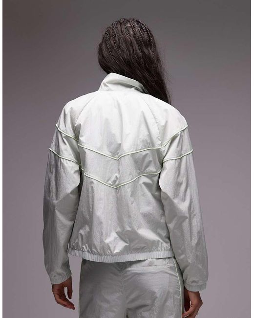 Nike Gray Windrunner Track Jacket
