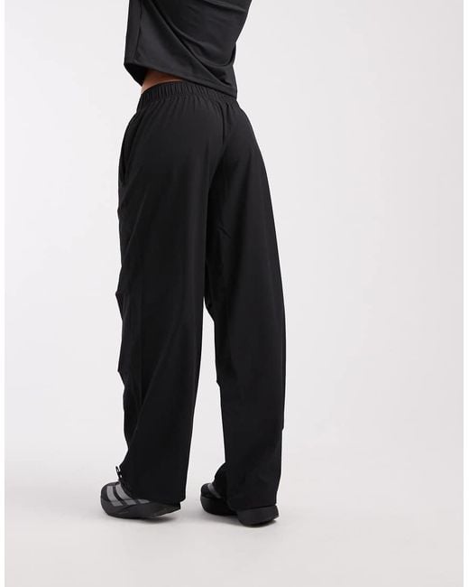 Adidas Originals Black Adidas Sportswear Workout Essentials Woven Training Pants