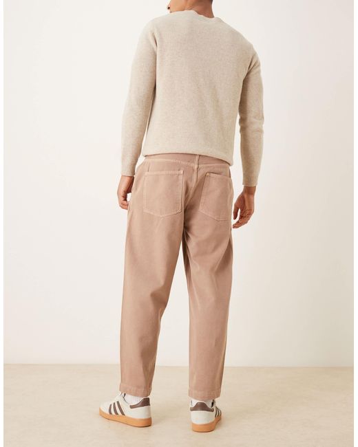 ASOS Natural Relaxed Taper Jean for men