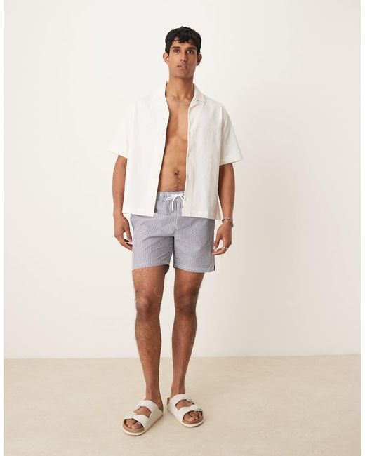 Camicia Squadrata di ASOS in White da Uomo