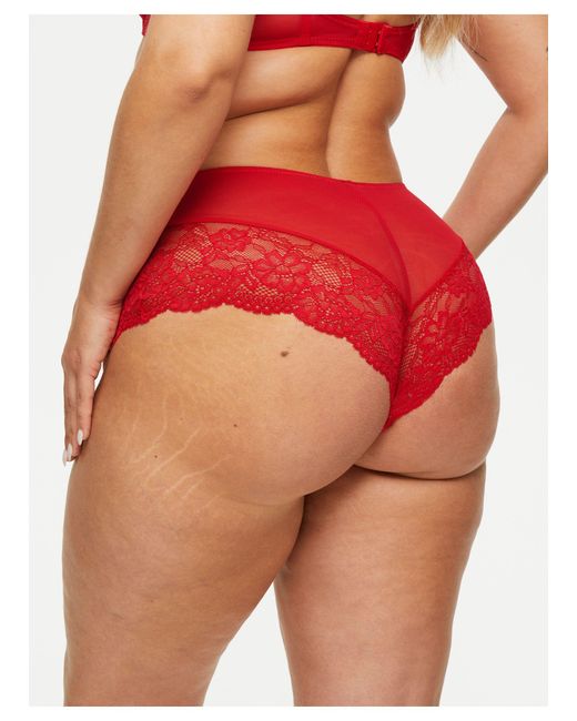 Ann Summers Red Sexy Lace Planet Short