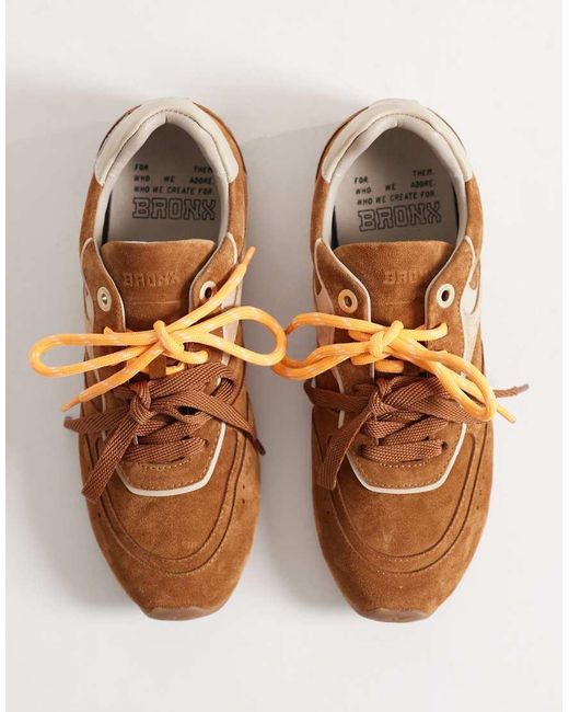 Bronx Brown Myr-aa Trainers