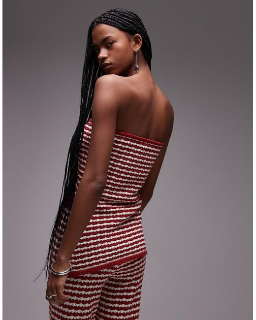 Top A Fascia di TOPSHOP in Gray