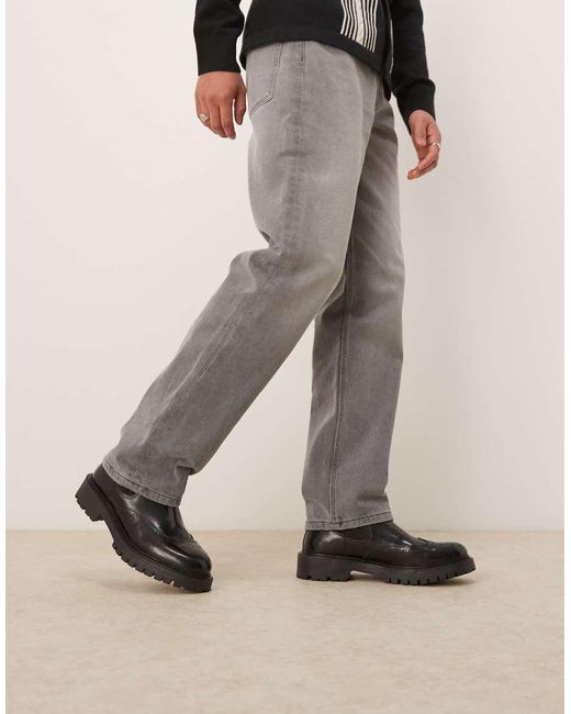 ASOS Black Chelsea Boots for men