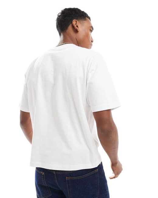 Cotton On White Boxy Oversized T-shirt for men