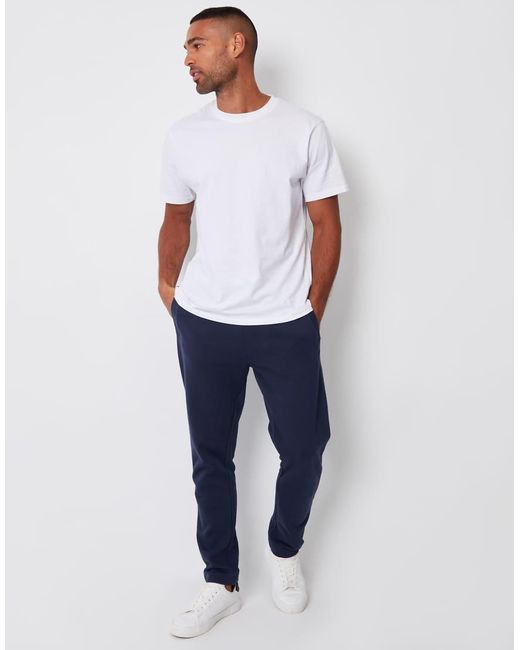 Threadbare Blue Straight Leg Joggers for men