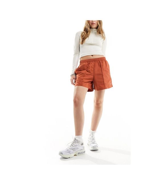 Nike White Woven Shorts