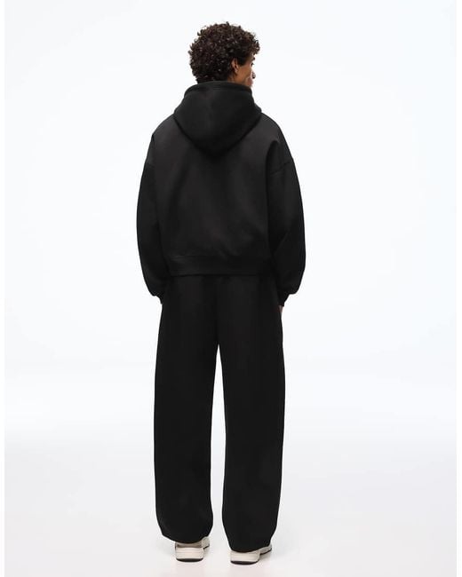 Bershka Black Balloon Fit joggers for men