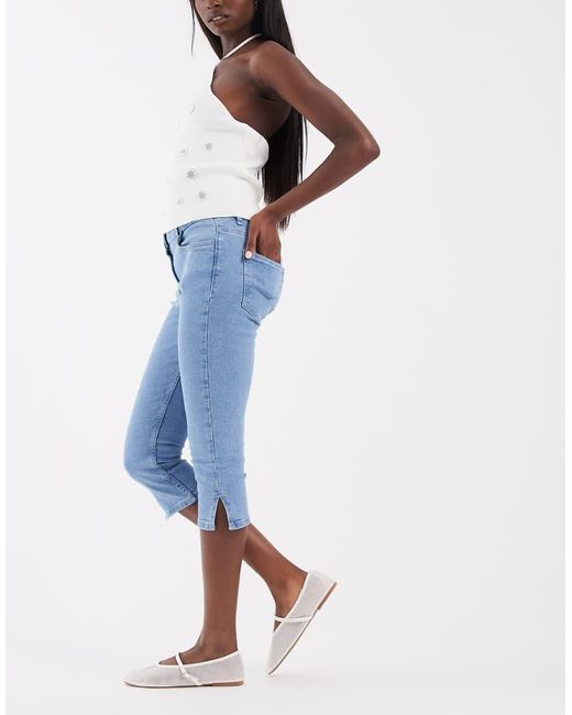 ASOS Blue Capri Jeans