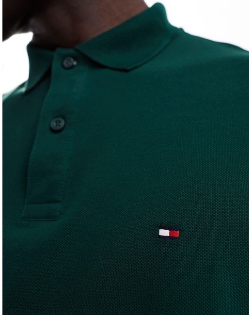 Polo coupe classique - olive Tommy Hilfiger pour homme en coloris Green