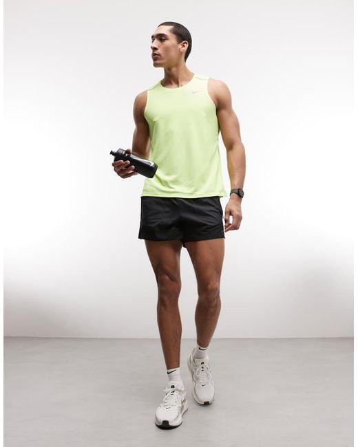 Nike Green Miler Dri-Fit Vest for men