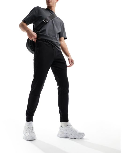 Jack & Jones – funktionale jogginghose in Black für Herren