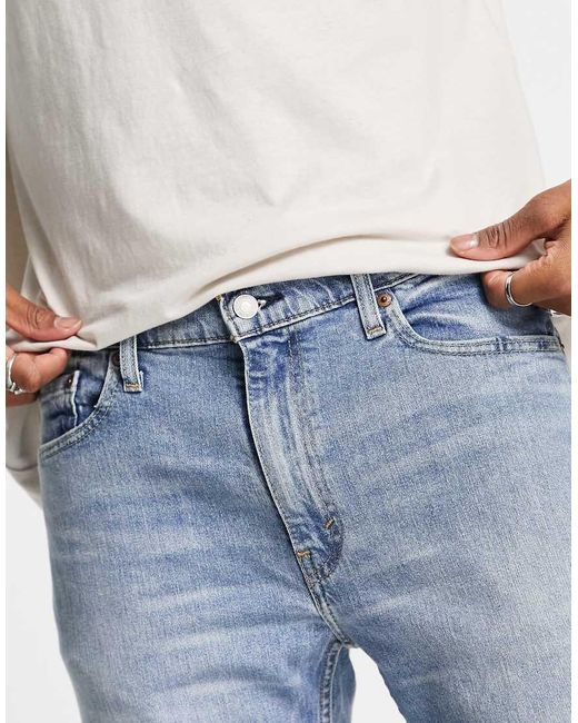 Levi's Blue 513 Slim Jeans for men