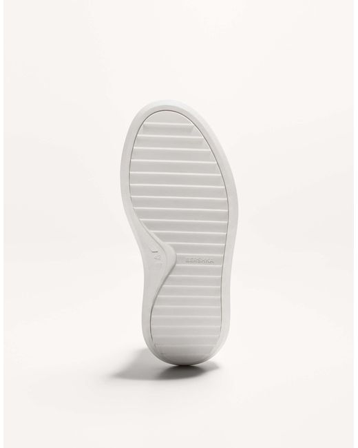 Bershka – e sneaker mit dicker sohle in Natural für Herren