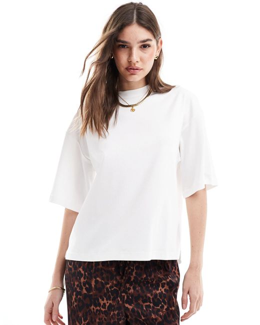 Amelie - t-shirt oversize coupe carrée AllSaints en coloris White