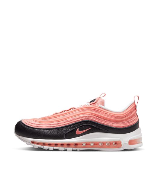 grey and pink air max 97
