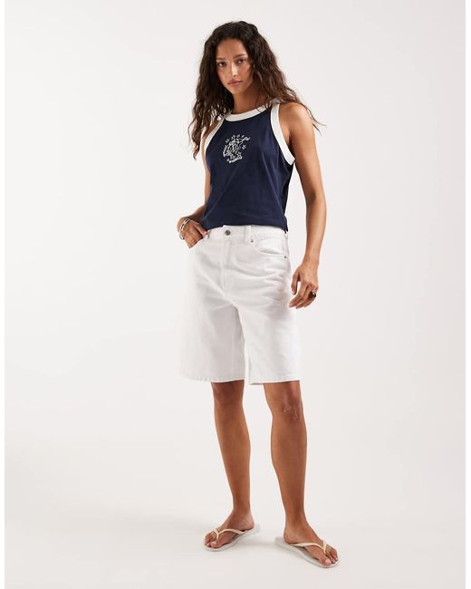 Wrangler Blue Ringer Tank Top