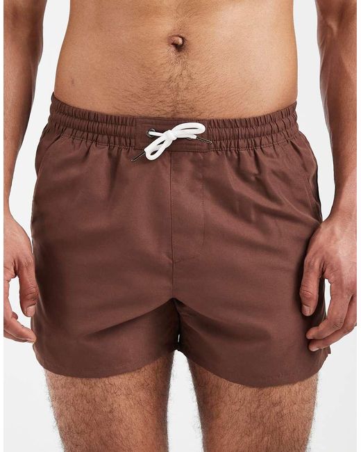 Aray Red Swim Shorts for men