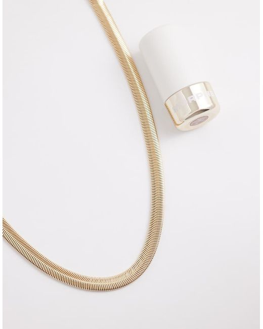 Accessorize White Chunky Snake Chain Necklace