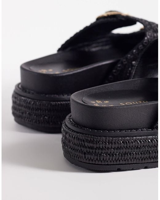 South Beach Black – sandalen
